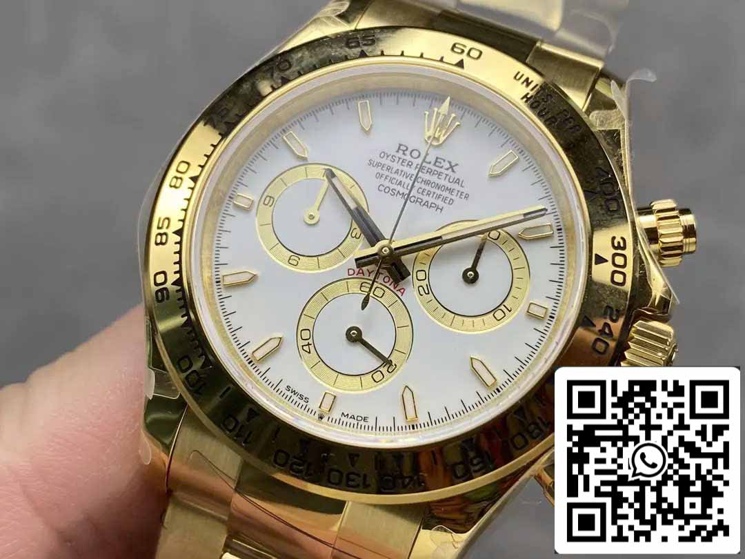 Rolex Cosmograph Daytona m126508-0001 1:1 Meilleure édition Mouvement QF Factory 4131