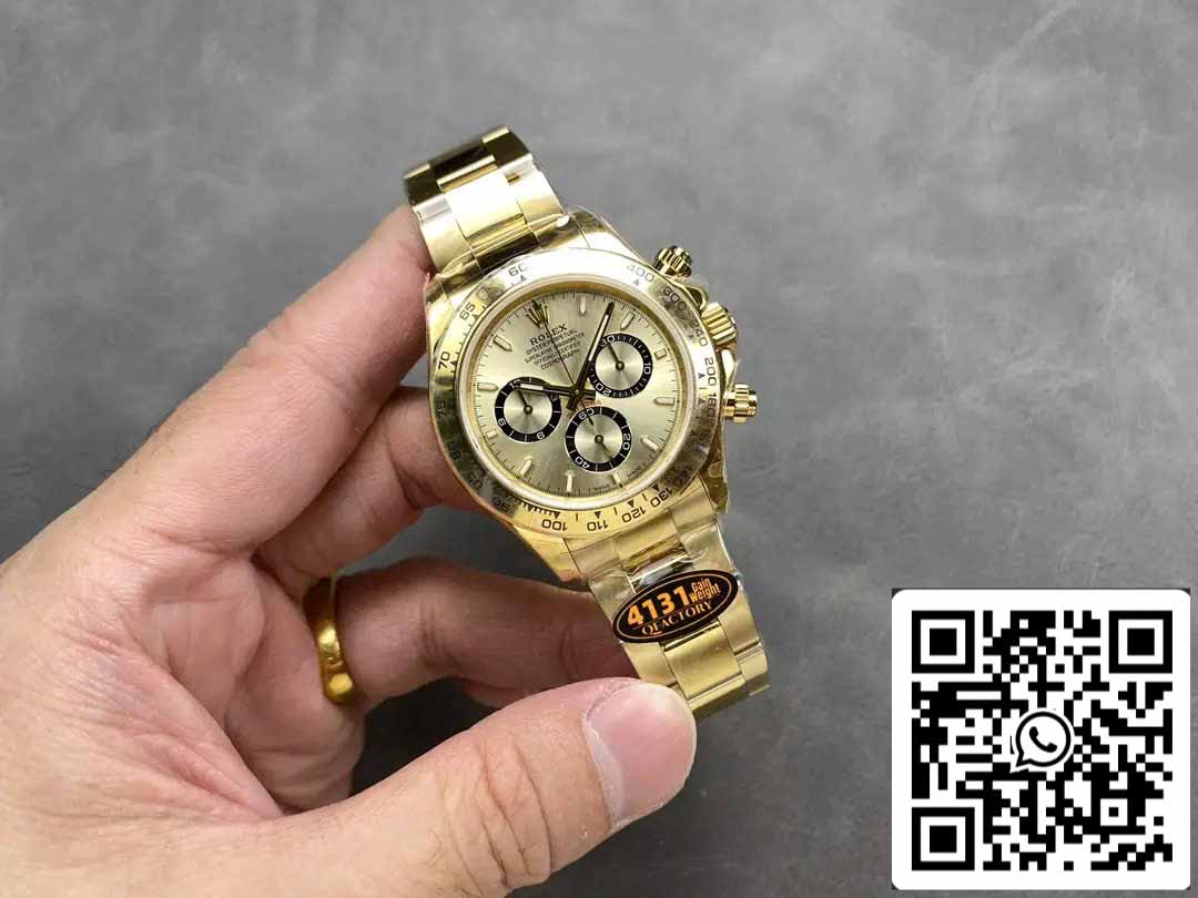 Rolex Cosmograph Daytona m126508-0005 1:1 Meilleure édition QF Factory 4131 Mouvement