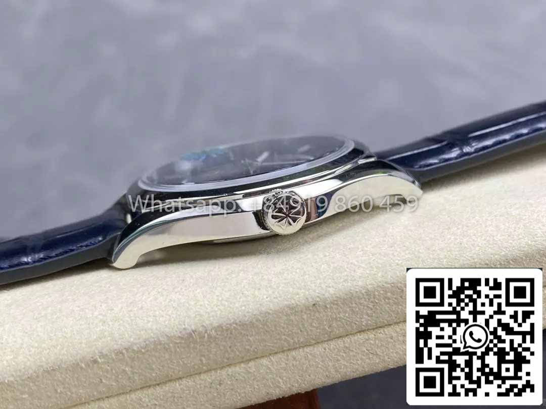 Vacheron Constantin Fiftysix 4600E/000A-B487 Blue Dial Silver Case 1:1 Best Clone