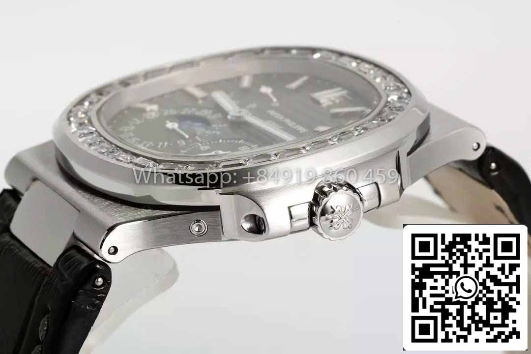 Patek Philippe Nautilus 5712 1:1 Best Clone PPF Factory V3 Newest Version Rhdium Dial