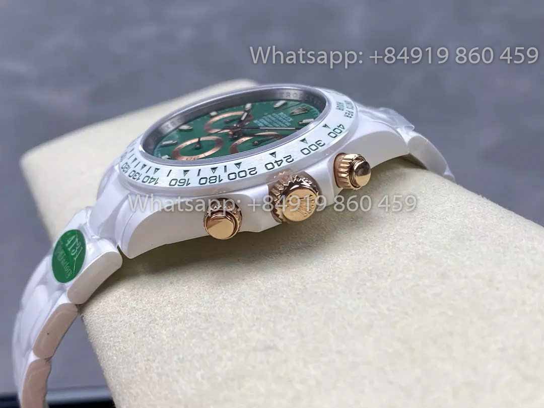 AET REMOULD Ceramic Rolex Daytona "BRITISH RACING GREEN" 1:1 Best Clone Edition