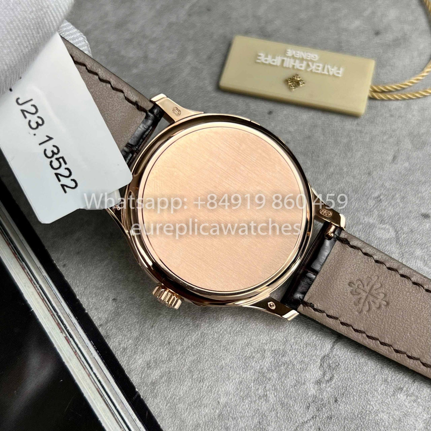 Patek Philippe Calatrava 5227J-001 coated 18k Rose gold 1:1 Best Clone 3K Factory