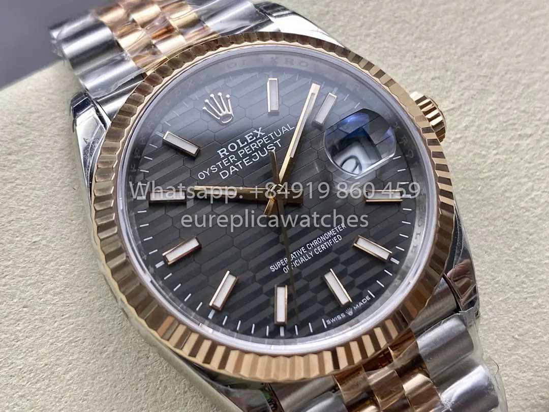 Rolex DateJust 36 126233 Rhodium Dial 1:1 Best Clone VS Factory 904L Steel