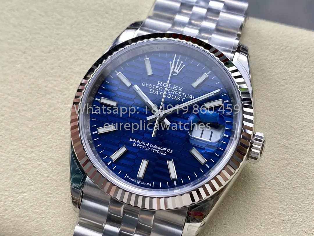 Rolex Datejust 36 M126234-0049 Blue Dial 1:1 Best Clone VS Factory 904L Steel