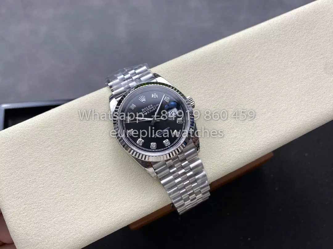 Rolex Datejust 36  126234 Black Diamond Dial 1:1 Best Clone VS Factory