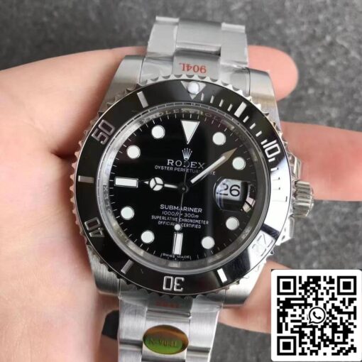 Rolex Submariner 116610LN 1:1 Best Edition Noob Factory V12 Black Dial