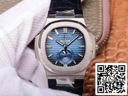 Patek Philippe Nautilus 5726/1A-014 1:1 Best Edition PF Factory Black Strap Swiss ETA324 – Image 2