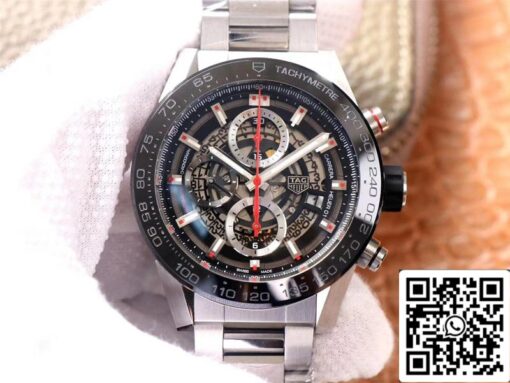 TAG Heuer Carrera CAR2A1W.BA0703 1:1 Best Edition XF Factory Black Dial Swiss HEUER 01