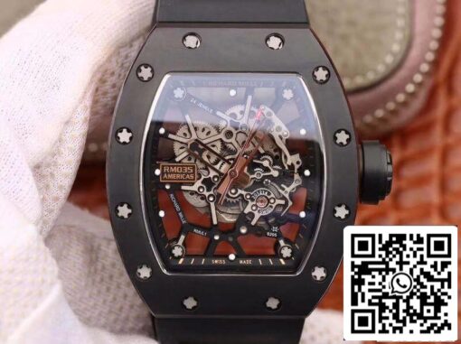 Richard Mille RM035 KV Factory 1:1 Best Edition Swiss ETA8215