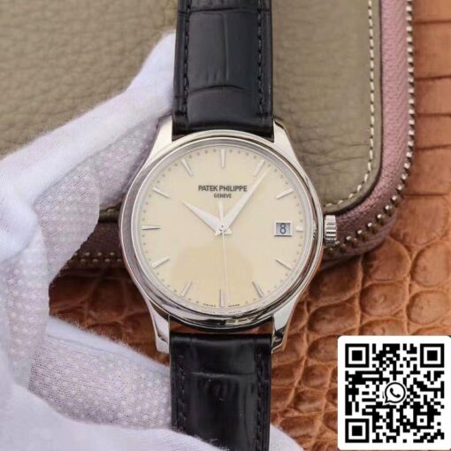 Patek Philippe Calatrava 5227 ZF Factory 1:1 Best Edition White Dial Swiss Cal.324 SC