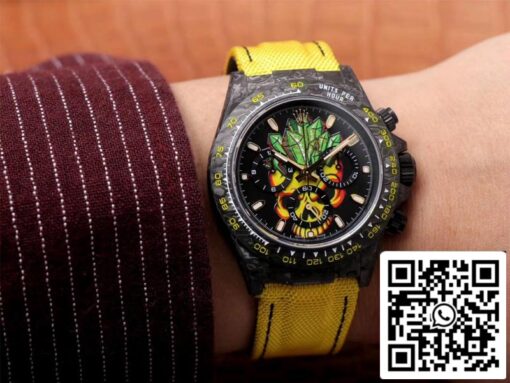 Rolex Daytona Cosmos Color Skull 1:1 Best Edition WWF Factory Swiss ETA7750 - Image 2