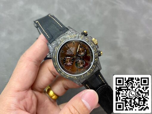 Rolex Daytona Cosmograph 1:1 Best Edition Noob Factory Diw Custom Version Brown Dial - Image 9