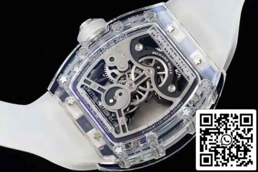 Richard Mille RM26-01 Tourbillon Replica Best Edition RM Factory Rubber Strap – Bild 9