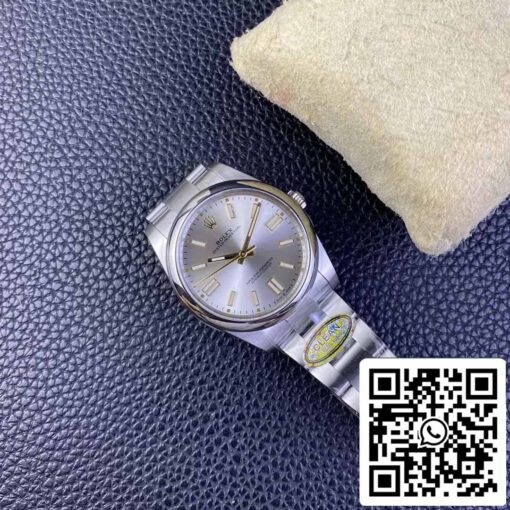 Rolex Oyster Perpetual M124300-0001 41MM 1:1 Best Edition Clean Factory Silver Dial - Image 2