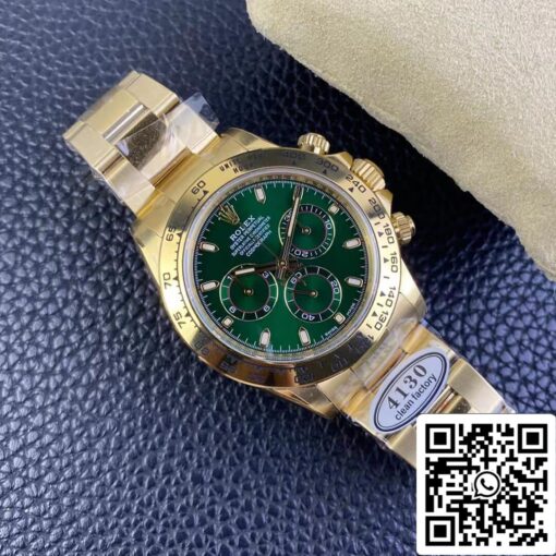 Rolex Cosmograph Daytona M116508-0013 1:1 Best Edition Clean Factory Green Dial - immagine 2