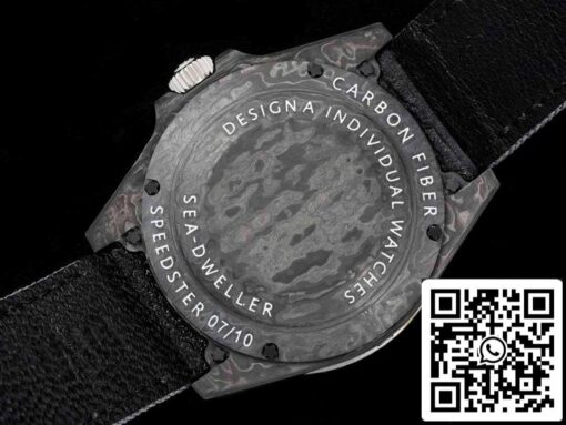 Rolex Sea-Dweller 1:1 Best Edition Diw Factory Carbon Fiber Black Strap - Image 9