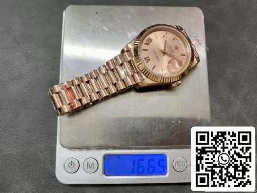 Rolex Day Date M228235-0001 1:1 Best Edition GM Factory Rose Gold V2 - Image 9