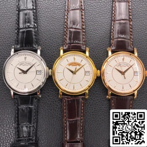 Patek Philippe Calatrava 5153R-001 1:1 Best Edition ZF Factory Gold Case - Image 8