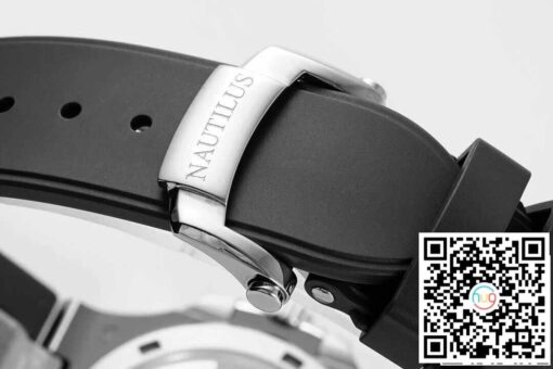 Patek Philippe Nautilus 5726/1A-010 1:1 Best Edition PPF Factory Black Rubber Strap – Image 3