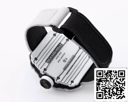 Richard Mille RM35-01 1:1 Best Edition BBR Factory White Carbon Fiber Case — изображение 2