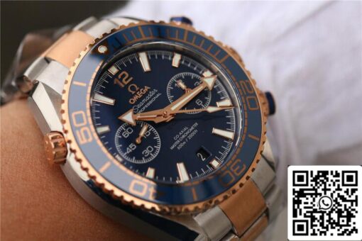 Omega Seamaster Ocean Planet 600M 215.20.46.51.03.001 1:1 Best Edition OM Factory Rose Gold — изображение 3