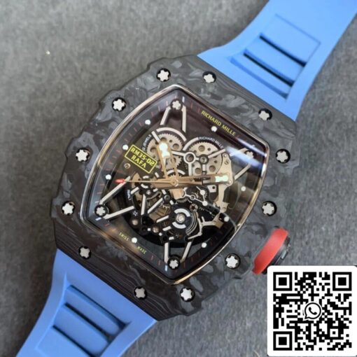 Richard Mille RM35-02 1:1 Best Edition KV Factory V3 Carbon Fiber Case - immagine 2