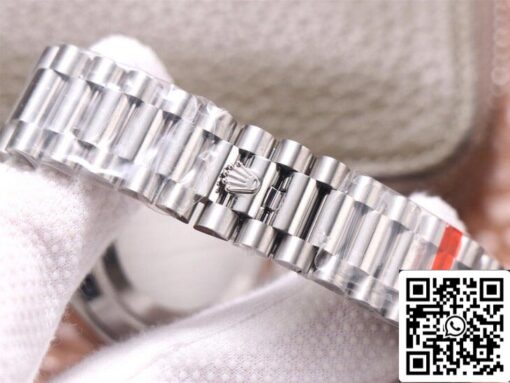 Rolex Day Date M228349RBR-0007 1:1 Best Edition EW Factory 18ct White Gold - Imagen 2