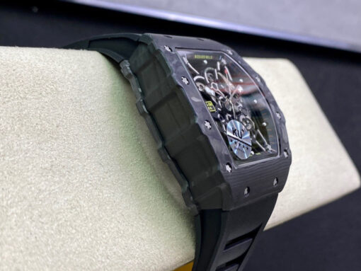 Richard Mille RM035-02 1:1 Best Edition KU Factory Carbon Fiber Black Strap - Image 7