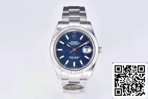 Rolex Datejust 41MM M126334-0031 1:1 Best Edition Clean Factory Blue Dial