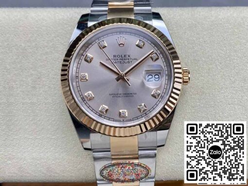 Rolex Datejust 41MM M126331-0007 1:1 Best Edition Clean Factory Diamond Dial