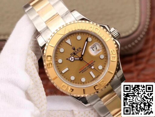 Rolex Yacht-Master 16623 1:1 Best Edition Gold Dial Swiss ETA2836 Gold Wrapped - immagine 8