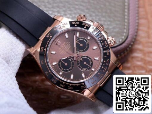 Rolex Daytona M116515LN-0041 1:1 Best Edition Noob Factory Chocolate Dial Swiss ETA4130 - Image 16