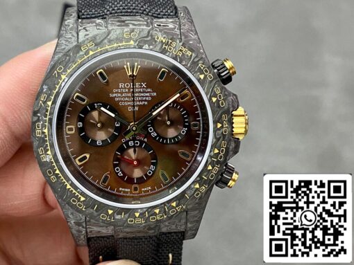 Rolex Daytona Cosmograph 1:1 Best Edition Noob Factory Diw Custom Version Brown Dial