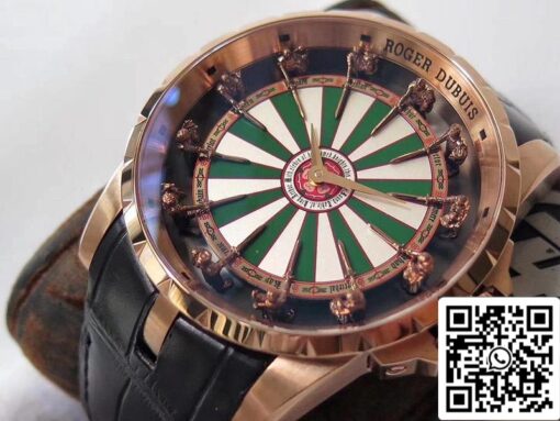 Roger Dubuis Excalibur RDDBEX0398 1:1 Best Edition ZF Factory Rose Gold Swiss ETA8215 – Image 9