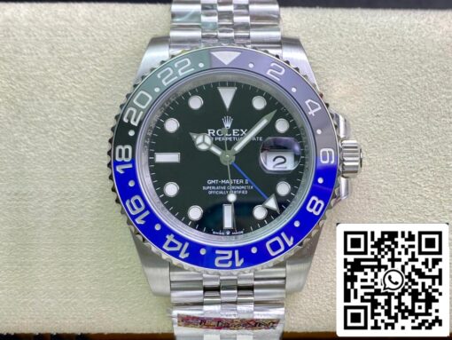 Rolex GMT Master II M126710BLNR-0002 1:1 Best Edition Clean Factory Black Dial