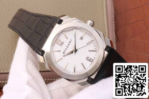 Bvlgari Octo 102779 OC41C6SLD 1:1 Best Edition White Dial - Image 9