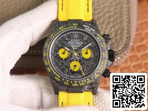 Rolex Daytona Diw Retrofit Version 1:1 Best Edition WWF Factory Carbon Fiber Dial