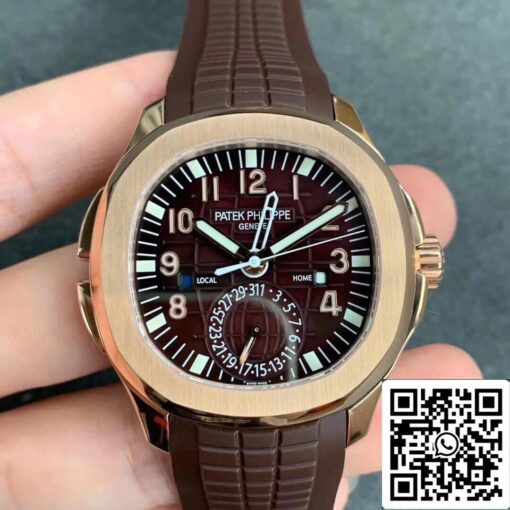 Patek Philippe Aquanaut 5164R-001 1:1 Best Edition GR Factory Brown Dial