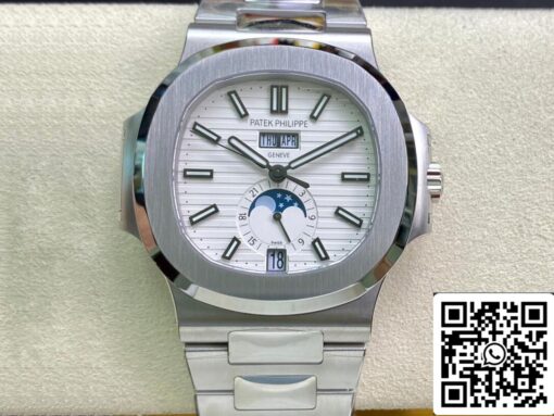 Patek Philippe Nautilus 5726/1A-010 1:1 Best Edition PPF Factory White Dial