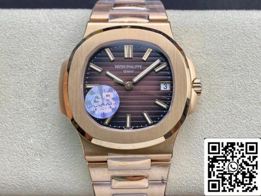 Patek Philippe Nautilus 5711/1R-001 1:1 Best Edition GR Factory V2 Brown Gradient Dial