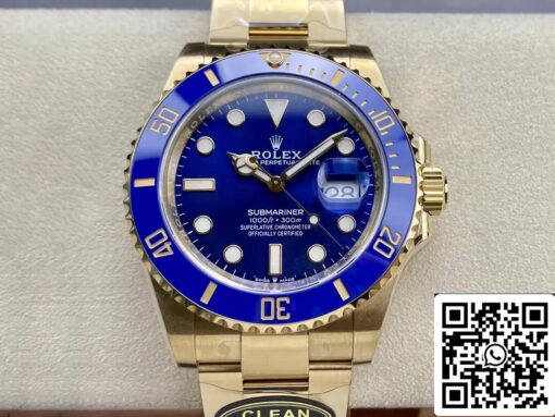 Rolex Submariner M126618lb-0002 41MM 1:1 Best Edition Clean Factory Blue Bezel