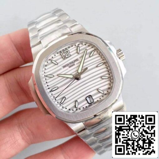 Patek Philippe Nautilus Ladies 7118/1A-010 PF Factory 1:1 Best Edition Swiss ETA324 - 이미지 3