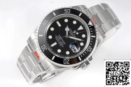 Rolex Submariner Date M126610LN-0001 41MM 1:1 Best Edition ROF Factory Black Dial Swiss ETA2824 - immagine 8