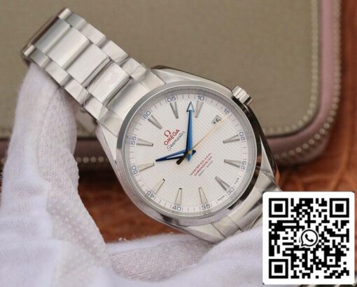 Omega Seamaster 231.10.42.21.02.002 1:1 Best Edition VS Factory White Dial – Image 9