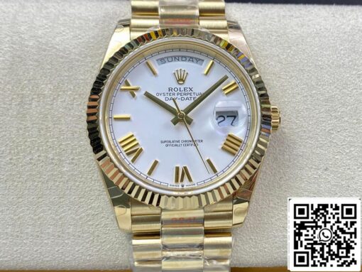 Rolex Day Date M228238-0042 1:1 Best Edition EW Factory White Dial