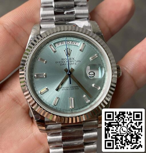 Rolex Day Date M228236-0006 1:1 Best Edition GM Factory Blue Dial - Image 21