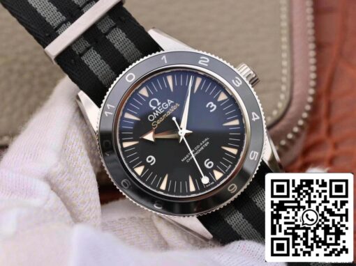 Omega Seamaster Planet Ocean 233.32.41.21.01.001 Omea Spectre Edition 1:1  VS Factory  fabric strap – Bild 7