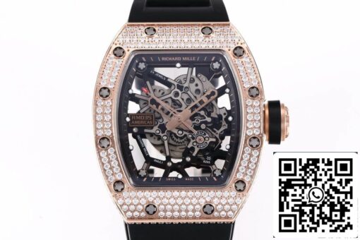 Richard Mille RM035 Americas 1:1 Best Edition KV Factory Diamond Case - immagine 9