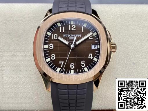 Patek Philippe Aquanaut 5167R-001 1:1 Best Edition 3K Factory V2 Version Rose Gold