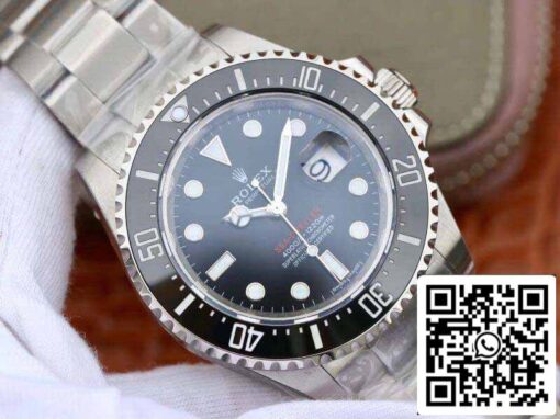 Rolex Sea-Dweller 126600 43mm Noob Factory V9 Version 1:1 Best Edition Swiss ETA3235 Stainless Steel Strap - Image 8